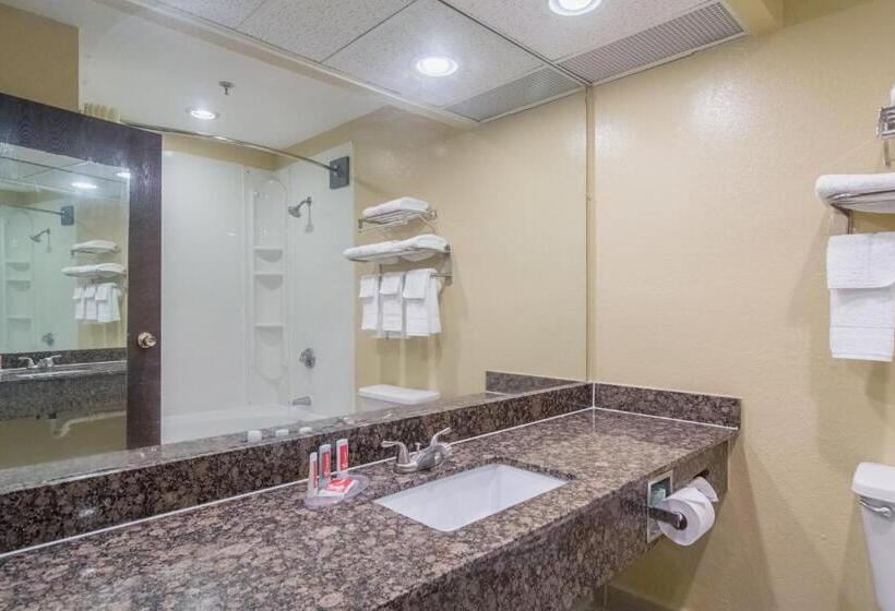 Номер Стандарт 2 Двуспальные Кровати, Econo Lodge Darien