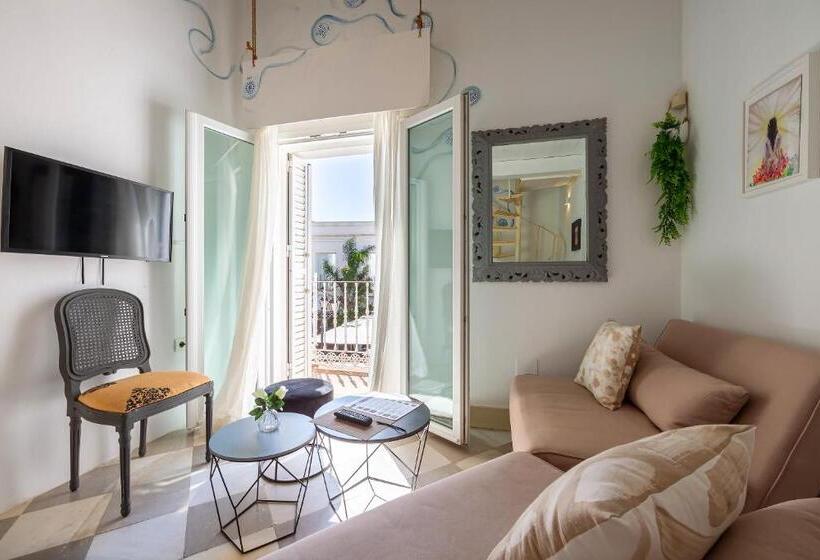 带阳台套房, La Casa De La Favorita