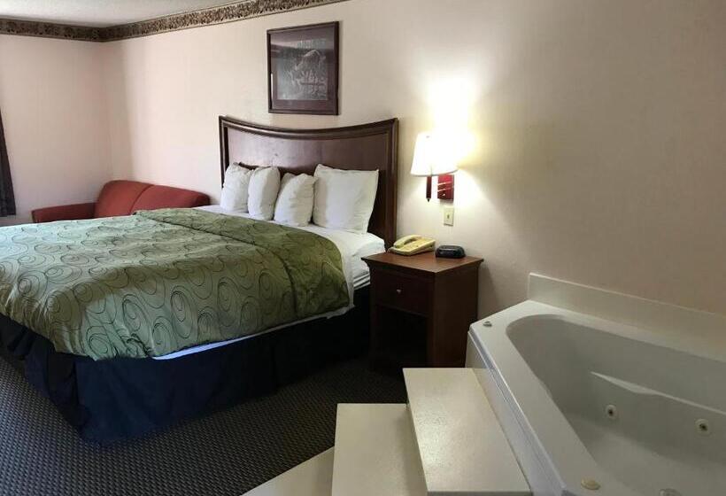 Люкс Кровать Кинг, Clairmont Inn & Suites   Warren