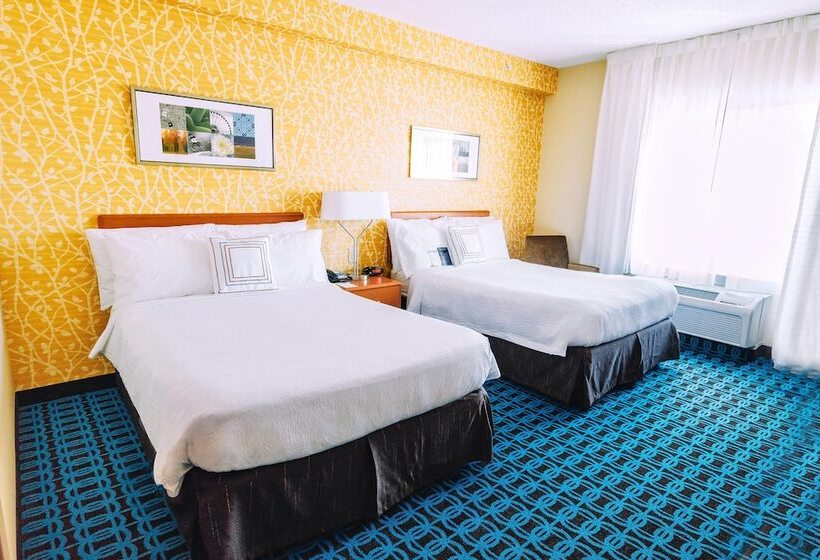 Номер Стандарт 2 Двуспальные Кровати, Fairfield By Marriott Medford Long Island
