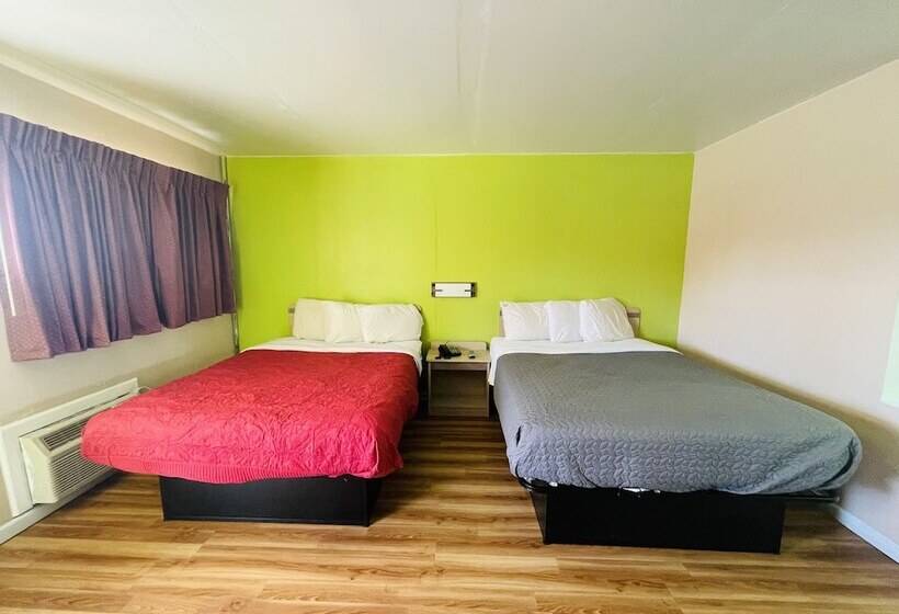 스탠다드 룸 더블 침대 2개, Budget Inn Pulaski