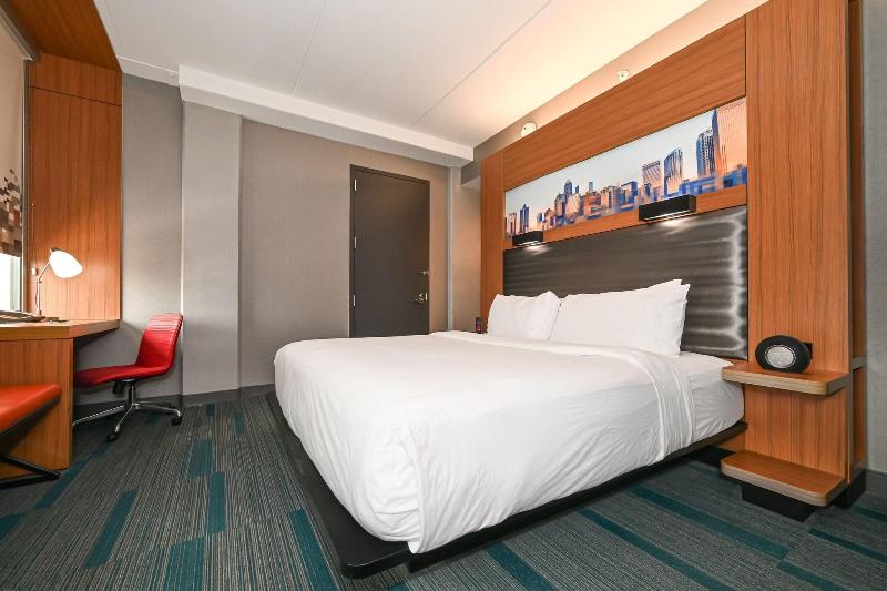 带大床的标准间, Aloft Charlotte City Center