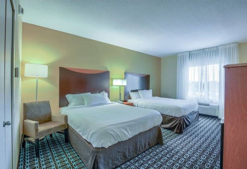 ２ダブルベッドのスタンダードルーム, Fairfield Inn & Suites Orange Beach