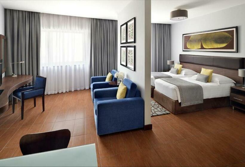 غرفة ديلوكس, Mövenpick Hotel Apartments Al Mamzar Dubai