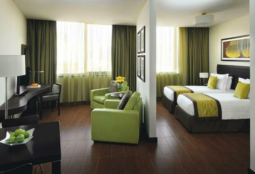 غرفة ديلوكس, Mövenpick Hotel Apartments Al Mamzar Dubai