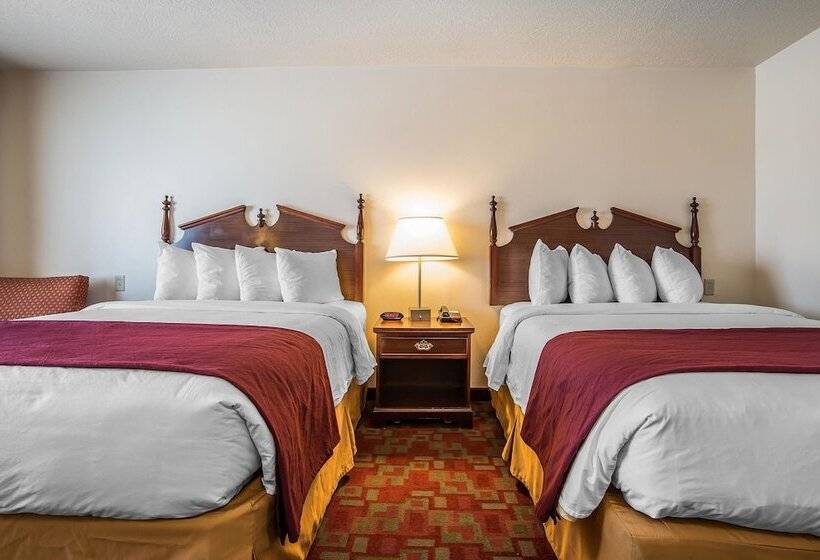 Номер Стандарт 2 Двуспальные Кровати, Quality Inn Evanston Near Wyoming Downs