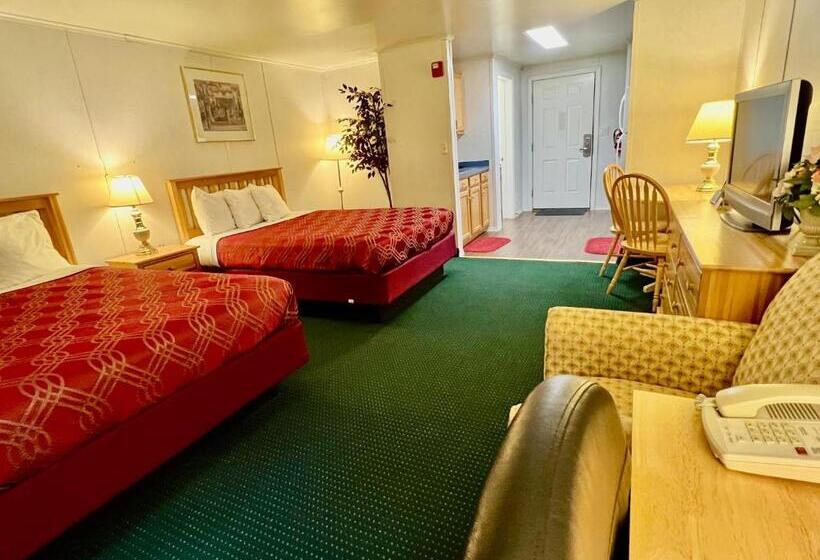 스탠다드 룸 더블 침대 2개, Rodeway Inn & Suites Brunswick Near Hwy 1