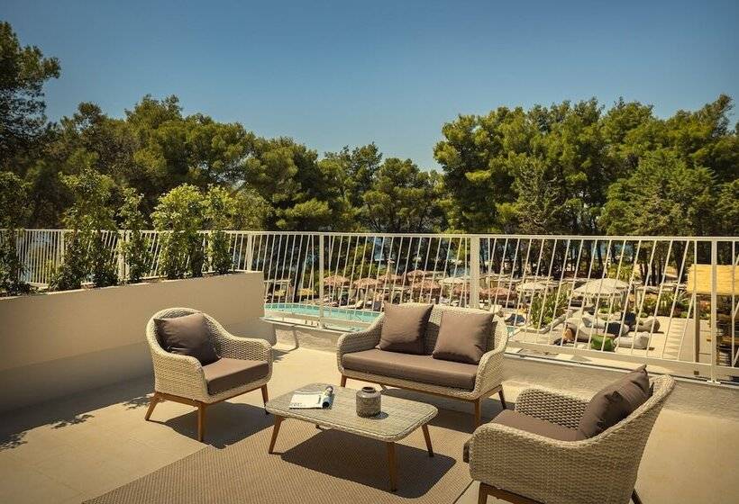 스탠다드 룸 측면 바다 전망, Places Hvar Hotel By Valamar