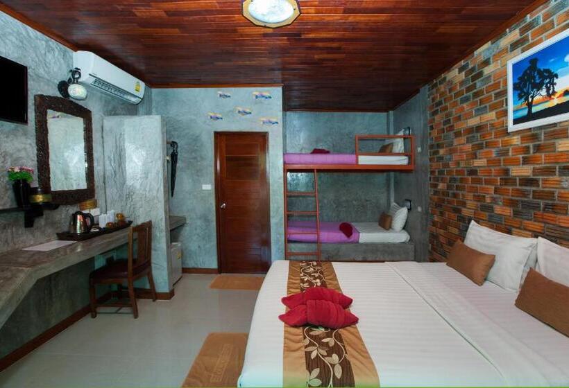 프리미엄 4인룸, Lanta Riviera Beach Resort