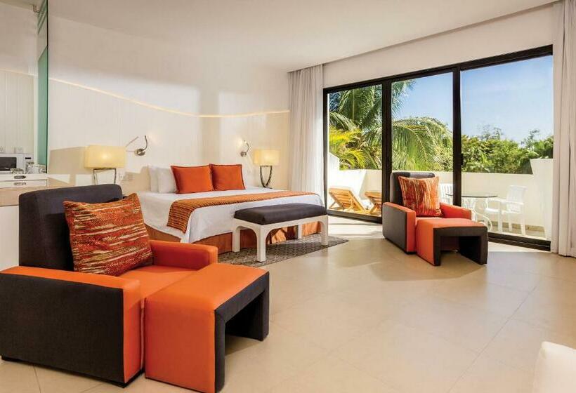 景色の見えるデラックスルーム, Grand Oasis Tulum Riviera