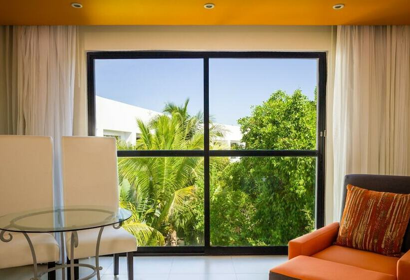 景色の見えるデラックスルーム, Grand Oasis Tulum Riviera