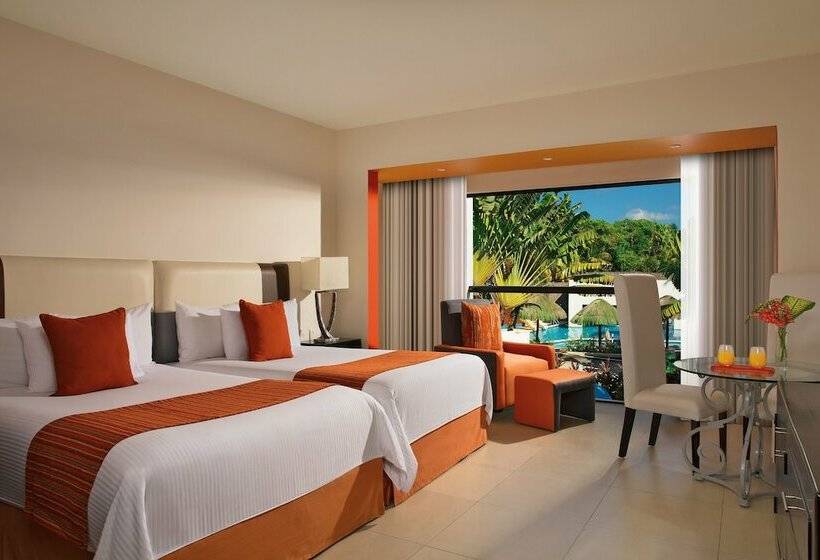 プールの見えるデラックスルーム, Grand Oasis Tulum Riviera