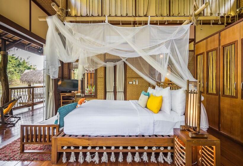 빌라 침실 1개, The Float House River Kwai