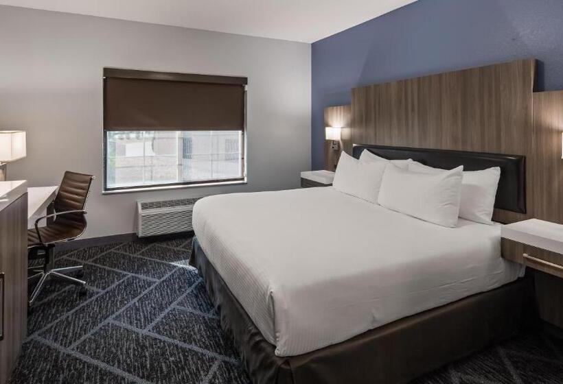 מיטת קינג בסוויטה, Best Western Plus Appleton Airport Mall