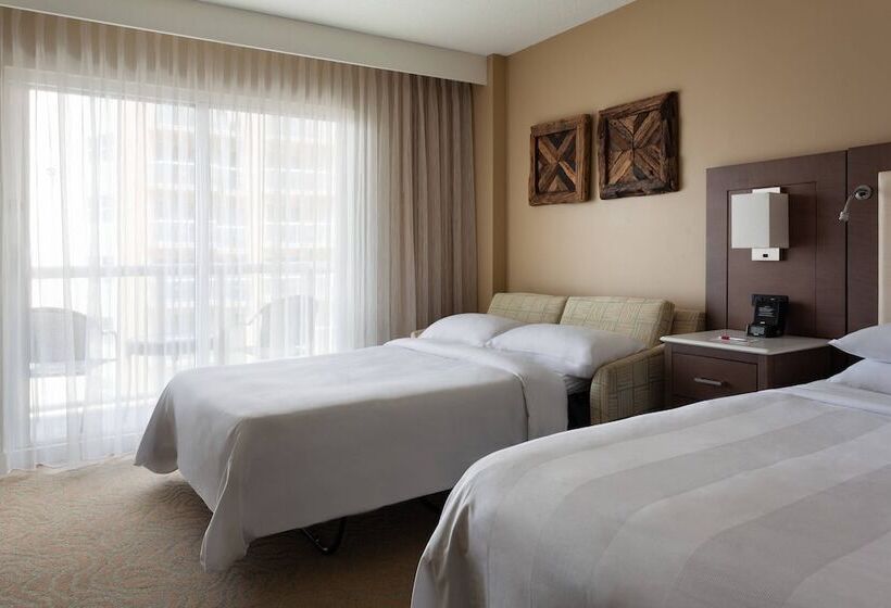 스탠다드 룸 더블 침대 2개, Fort Lauderdale Marriott Pompano Beach Resort And Spa