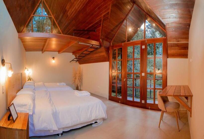 클래식 4인 룸, Kantu Garden Lodge