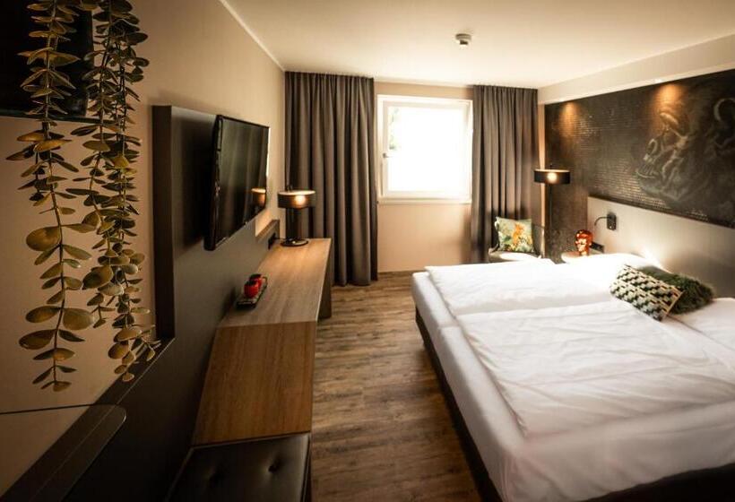 침실 1개 디럭스 아파트, Loginn Hotel Stuttgart Zuffenhausen