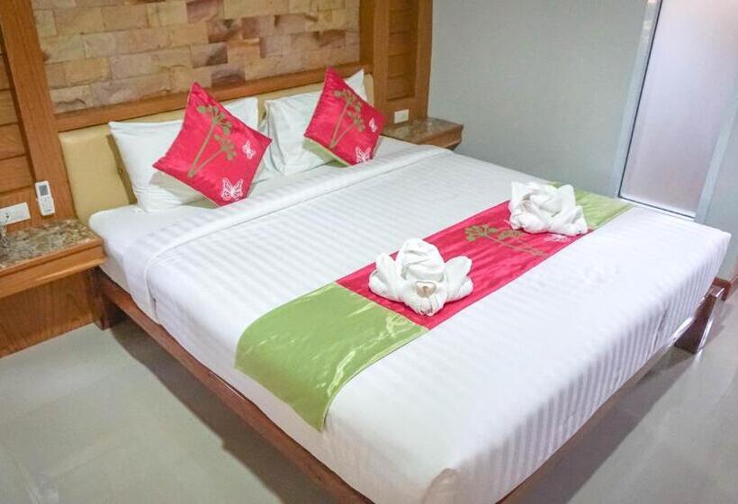 Quarto Deluxe Cama King, Ruentara Resort & Villa Buriram