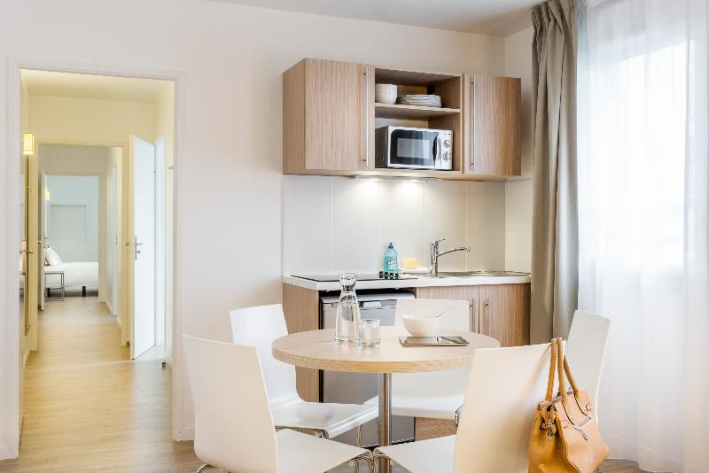 Апартаменты 2 Спальни, Aparthotel Adagio Access Paris Clichy