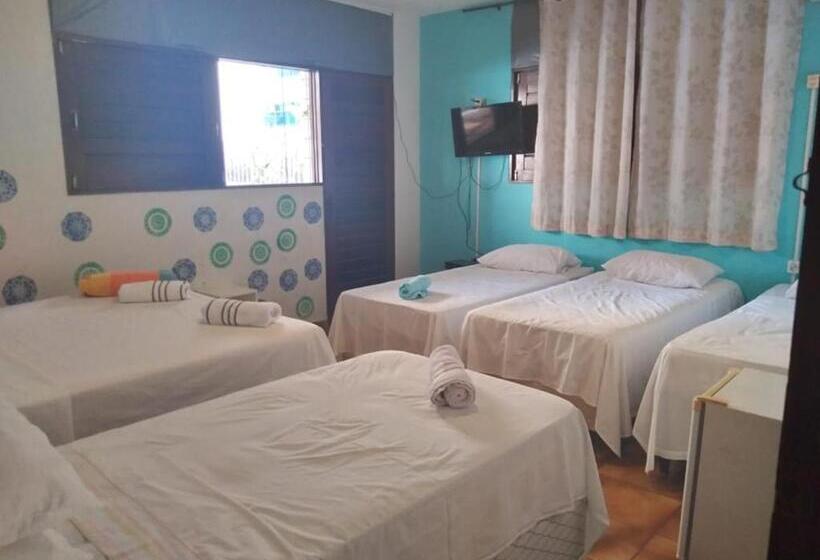 סוויטה עם מרפסת, Regiane Beach Pousada Hostel