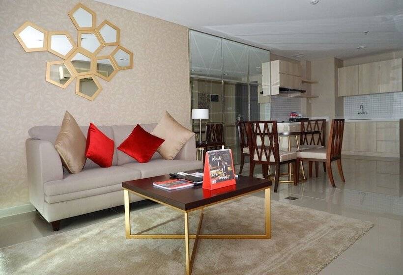 Апартаменты Deluxe 1 Спальня, Swiss Belhotel Balikpapan