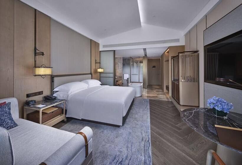اتاق لوکس با چشم‌انداز باغ, Doubletree By Hilton Yancheng Dayangwan