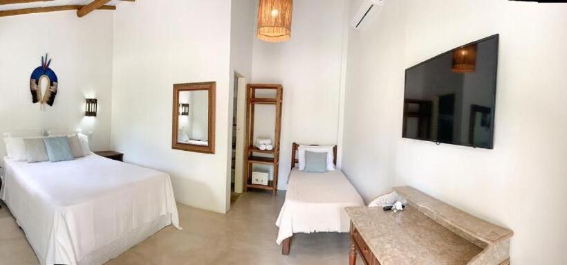 스탠다드 트리플 발코니 룸, Pousada Villa Serena
