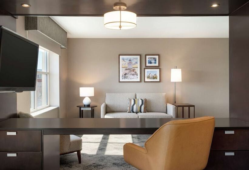 Студия Стандарт Двуспальная Кровать, Hampton Inn Portland Downtownwaterfront