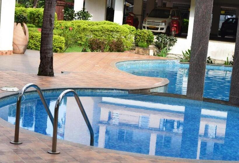 آپارتمان 1 خوابه با چشمانداز استخر, Premium 2 Bhk Green Suites