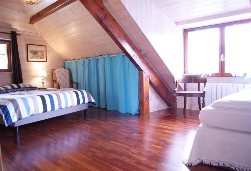 Quarto Familiar, B&b Le Sourire Du Lac