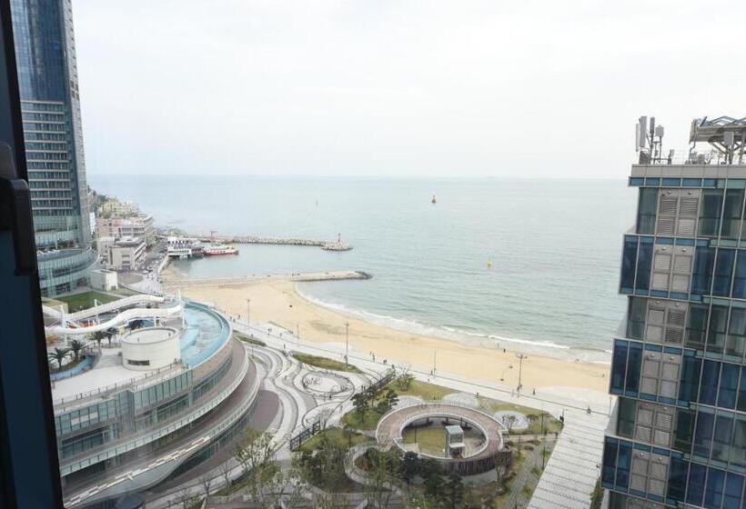 디럭스 룸 바다 전망, Haeundae Central