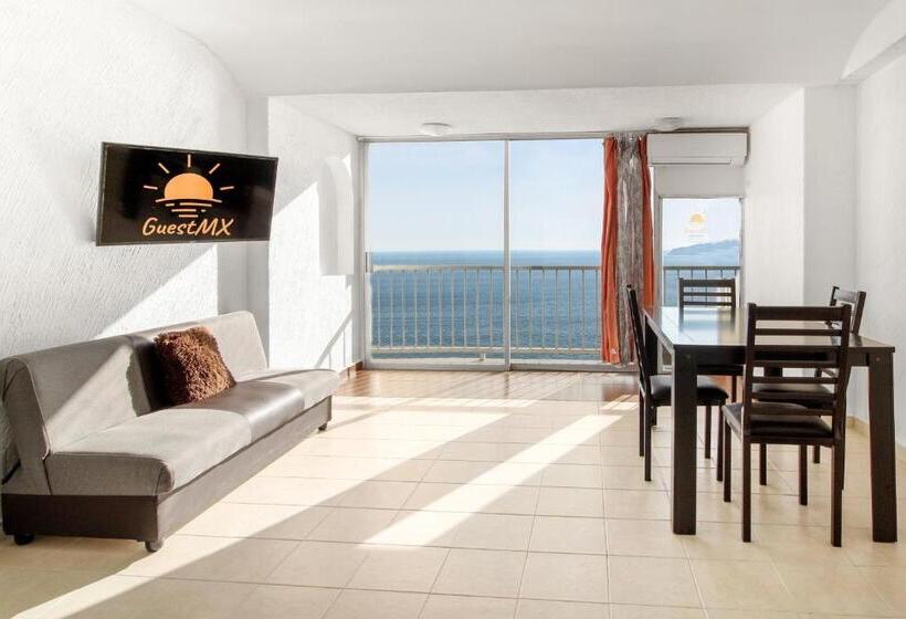 استودیوی استاندارد با چشم‌انداز دریا, Suites Torres Gemelas Vip