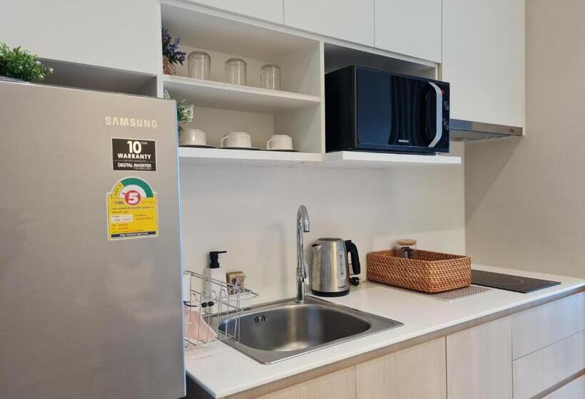 带1个卧室的带海景的公寓, Veranda Residence Pattaya By Sea