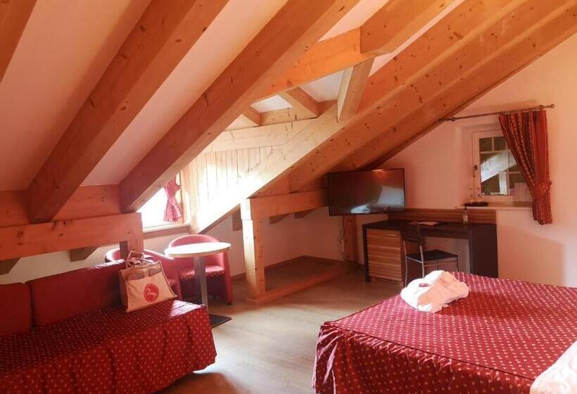 Номер Стандарт Трехместный, Albergo Cavallino Bianco