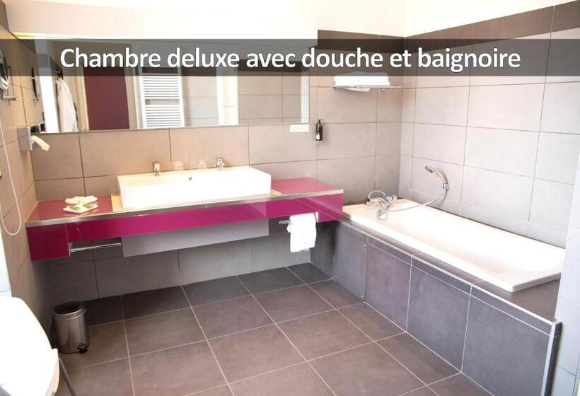 Номер Deluxe, Hôtel La Ferme De Bourran   écoresponsable Parking Gratuit