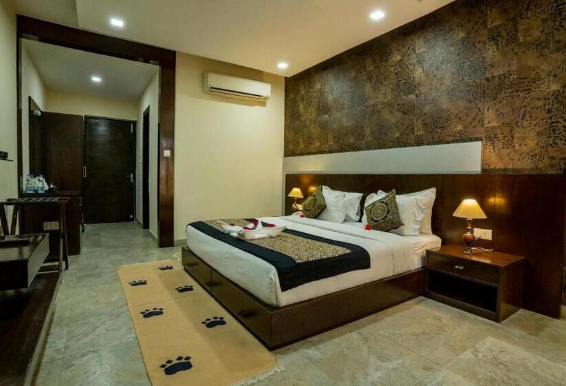 디럭스 룸, Spree Jungle Vilas Resort Ranthambore