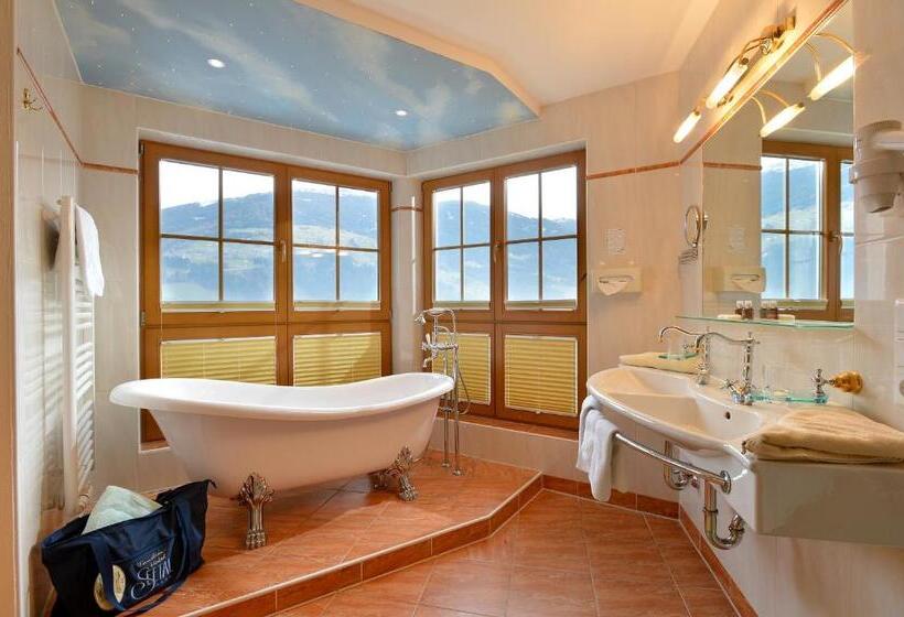 ２ベッドルームのスーペリアアパートメント, Alpin Family Resort Seetal