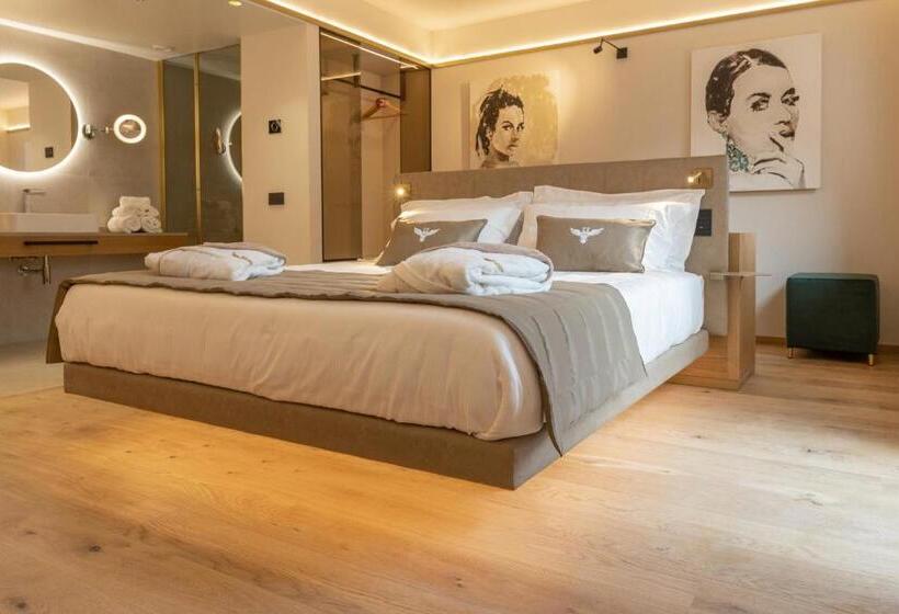 Люкс Кровать Кинг, Relais Forte Benedek Wine & Spa   Adults Only