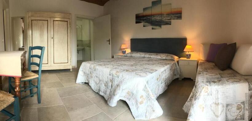 Трехместный Номер Стандарт Вид на Сад, Agriturismo Le Catre