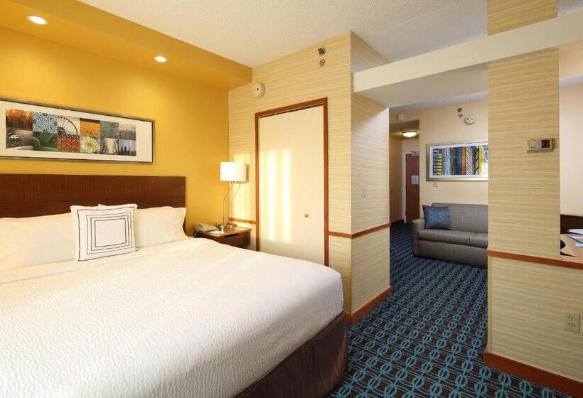 스탠다드 스튜디오 킹침대, Fairfield Inn & Suites By Marriott Newark Liberty International Airport
