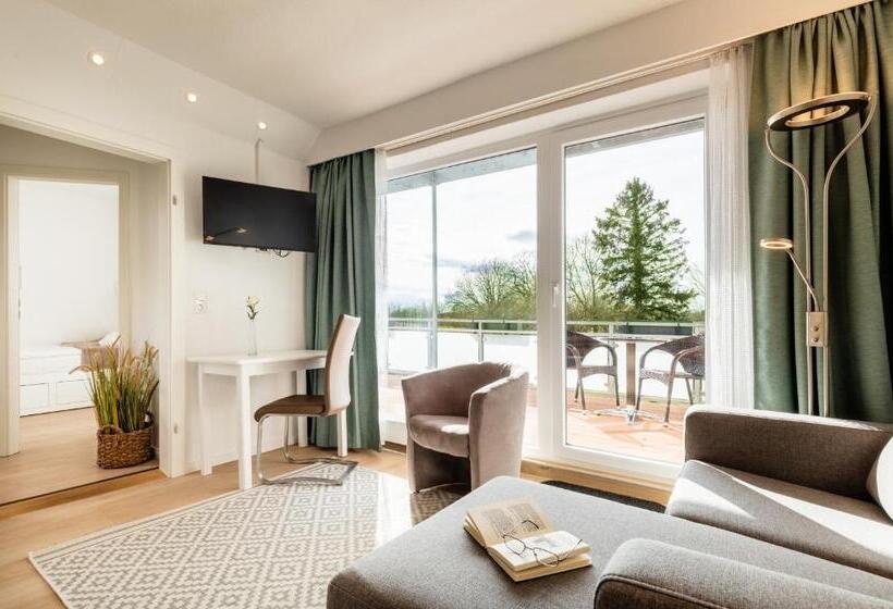 Апартаменты 1 Спальня, Hofhotel Krähenberg