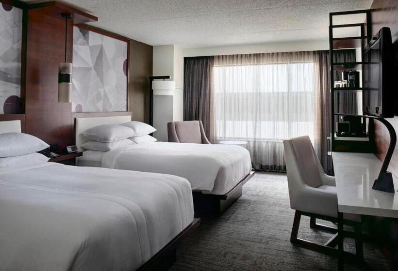 חדר סטנדרט שתי מיטות זוגיות, Marriott East Lansing At University Place
