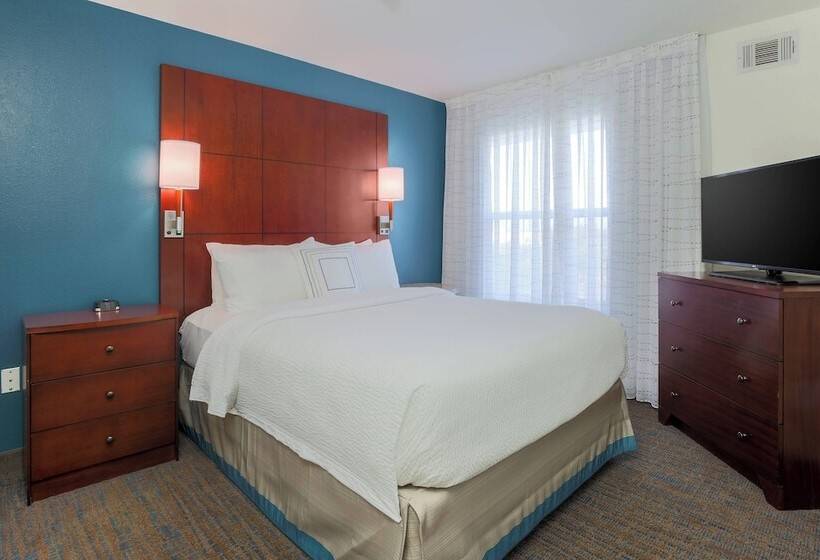 침실 2개 스위트, Residence Inn By Marriott Arlington South