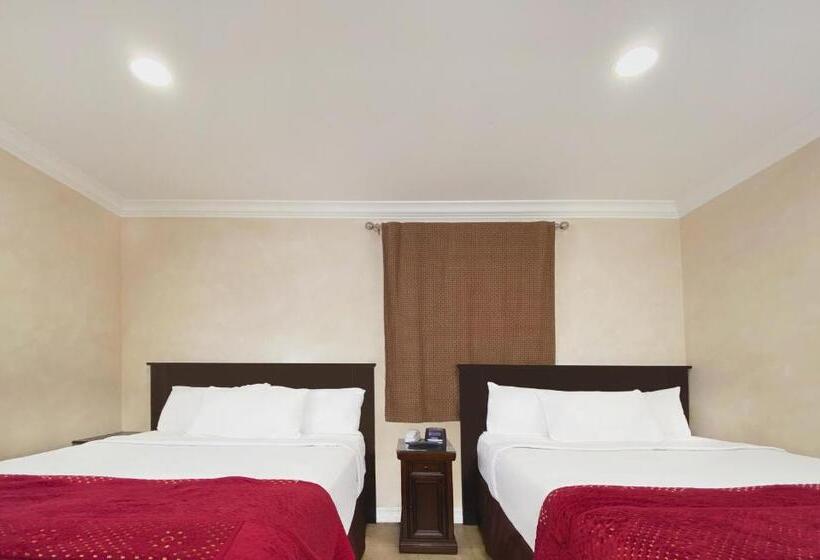 带2个双人床的标准工作室, Nite Inn At Universal City   Walking Distance To Universal Studios Hollywood