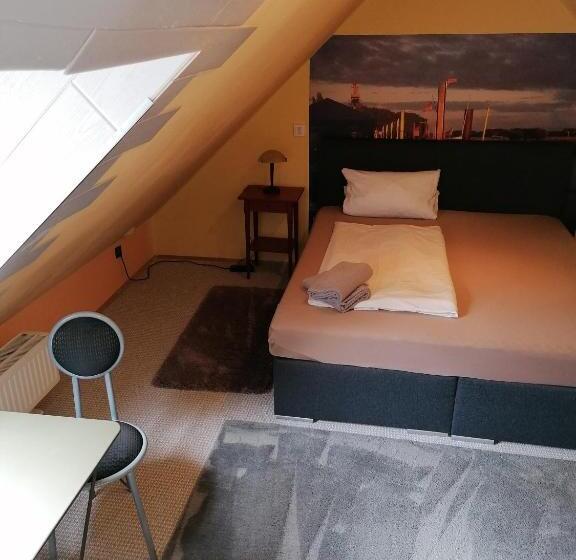 Номер Стандарт Индивидуальный, Pension Riverside In Leverkusen Hitdorf Am Rhein   Zentral An Der A1 Und 59