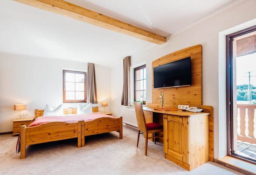 Номер Стандарт с Балконом, Erlebnishotel Zur Schiffsmühle Gmbh