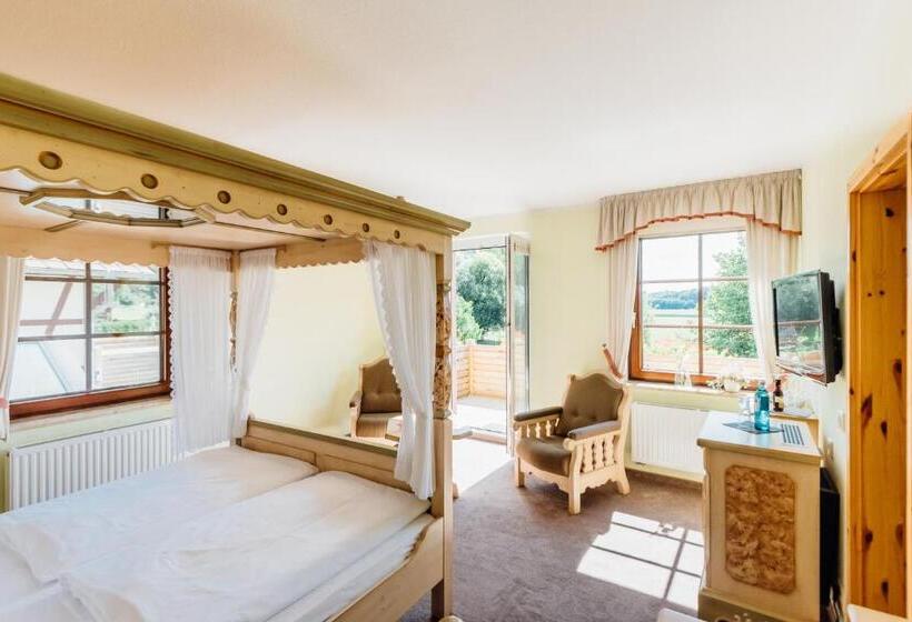 Студио Стандарт с Балконом, Erlebnishotel Zur Schiffsmühle Gmbh
