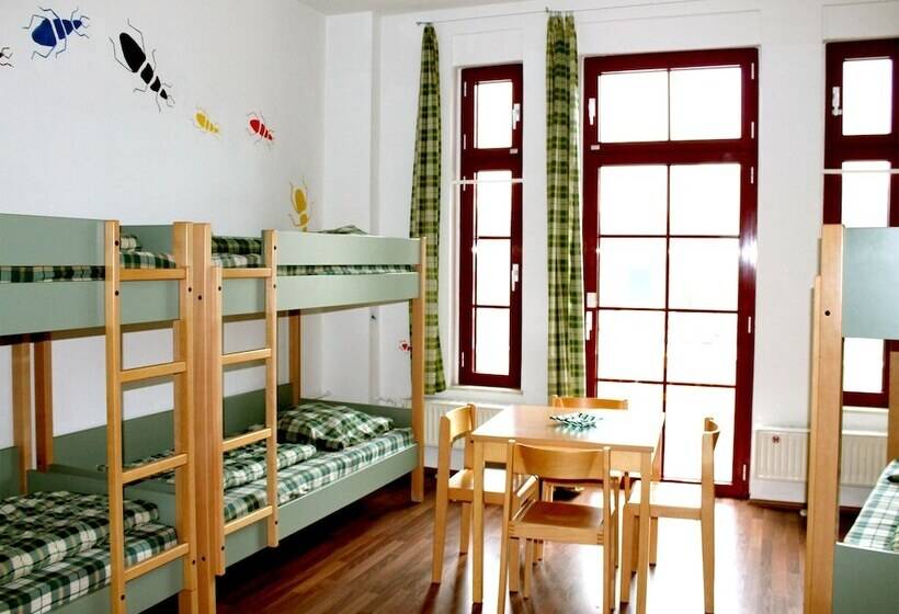 سرير فى غرفة مشتركه, Sleepy Lion Hostel & Apartments Leipzig