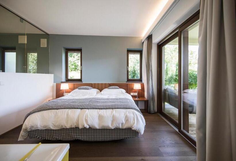 Suite with lake view, Designhotel Gius La Residenza