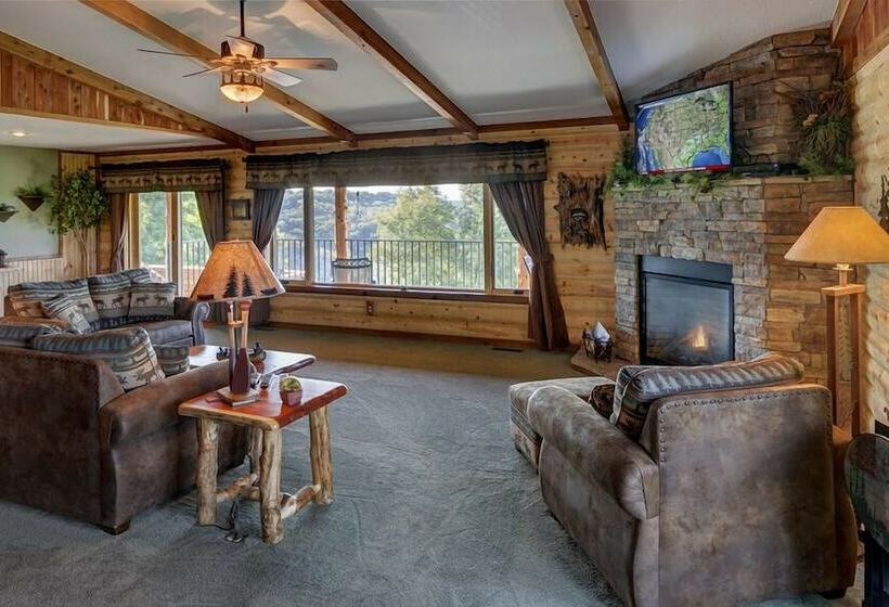 Апартаменты Пентхаус 1 Спальня, Lake Shore Cabins On Beaver Lake